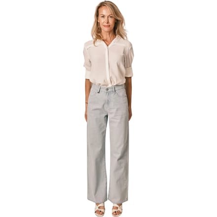 Vrouwelijke katoen flare jeans F.A.M. Paris Forest