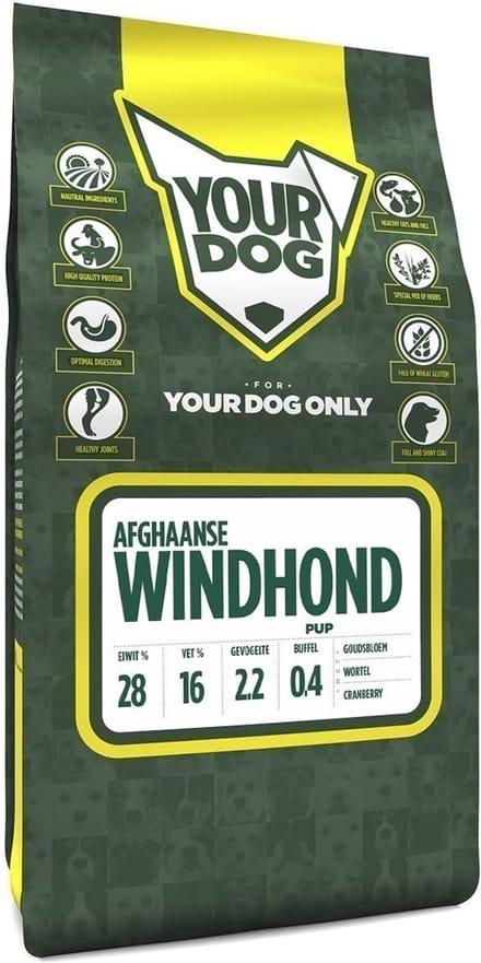 Yourdog afghaanse windhond pup - 3 KG