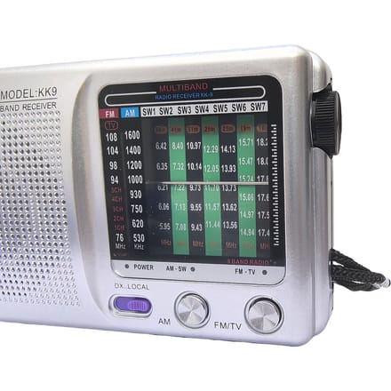 Livé® Draagbare Hoofdtelefoon Radio – Multi-band – Lichtgewicht Design