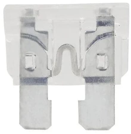 10x Steekzekering 25A – 32 Volt – Transparant – 233009 – Elektrawebshop
