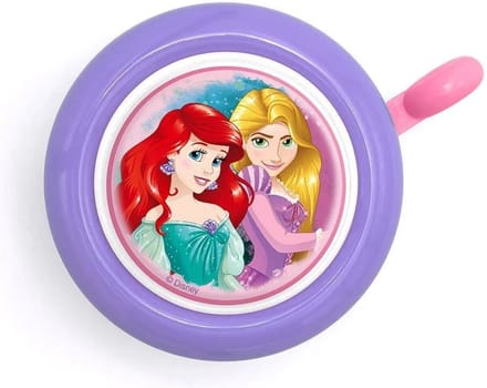 Disney Princess Fietsbel - 55 mm - Staal - Voor kinderfiets - Paars