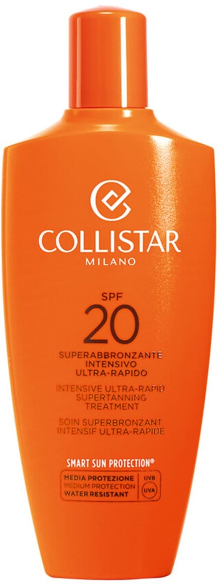 Collistar Intensive Ultra Rapid Supertanning Treatment SPF 20 - 2 x 200 ml - Voordeelverpakking