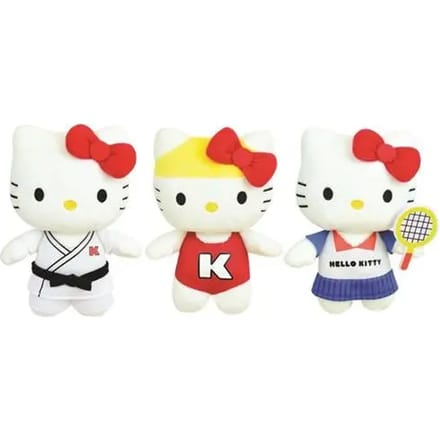 Pluche Jemini Hello Kitty Retro Sport
