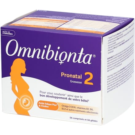 Omnibionta Pronatal 2 Zwangerschap 56 Tabletten + 56 Capsules