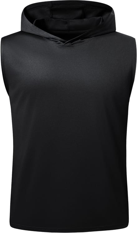 YOUTHUP Heren Mouwloze Sporttop - Capuchon - M