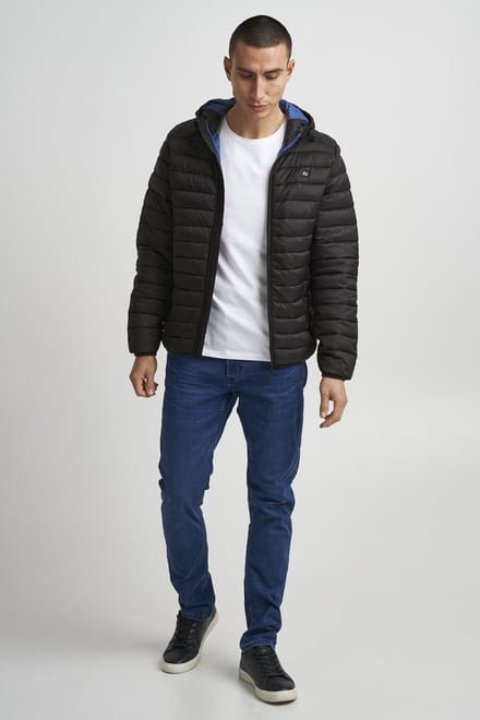 Blend BHRomsey Hood Heren Jas - Maat L - Zwart