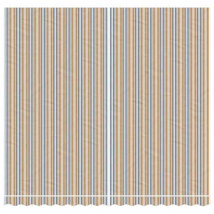vidaXL - Vervangingsdoek - voor - luifel - 400x350 - cm - polyester - meerkleurig