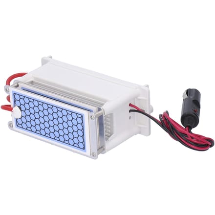 Ozon Generator Draagbaar Klein Auto Ontgeuringsapparatuur Luchtreiniger 10g DC 12V white