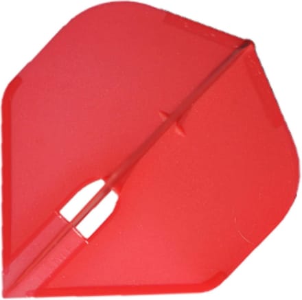 L-Style Champagne Flight L1 Standard Solid Red - Dart Flights