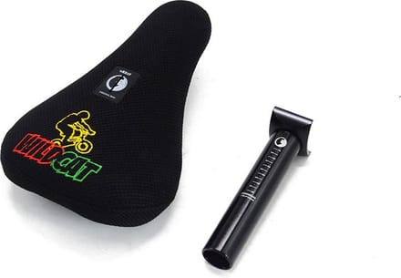 Wildcat Pivot Zadel Met Zadelpen 25.4 Mm Zilver 135 mm