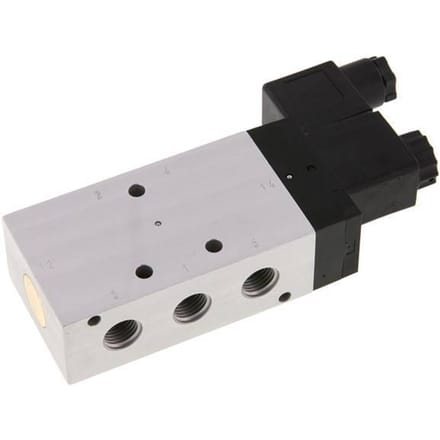 5/2 G1/4'' Magneetventiel 24V AC 2.5-10bar/35.0-140psi Airtec