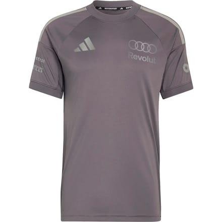 Adidas Performance Audi Revolut F1 Team Replica Coureursshirt - Heren - Grijs