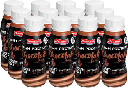 Ehrmann | High Protein Drink | Chocolate | 12 Stuks | 12 x 250ml