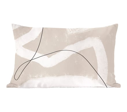 Sierkussens - Kussentjes Woonkamer - 60x40 cm - Lijn - Abstract - - Design