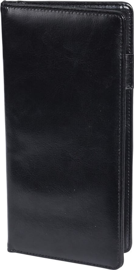 Paspoorthouder - leder look - 10x21cm