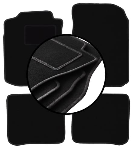 Complete set veloursmatten voor: Toyota Corolla E11 hatchback (1997-2001)