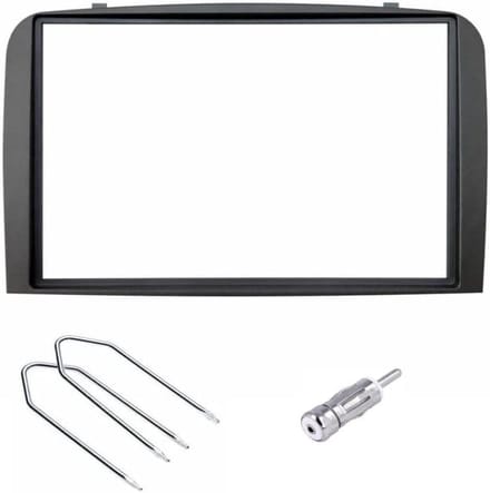 Radio Paneel Kit - Bevestigingskit Dashboard - Auto Interieur Upgrade - Specifiek Model Frame - 2 DIN - Donkergrijs
