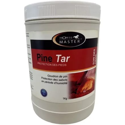 Hoefbescherming voor paarden Horse Master Goudron De Pin / Pine Tar 1 kg