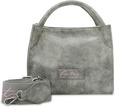 Fritzi aus Preußen Handtas Schoudertas Chunk01 Vintage Crossbody Bag Anthra Grijs