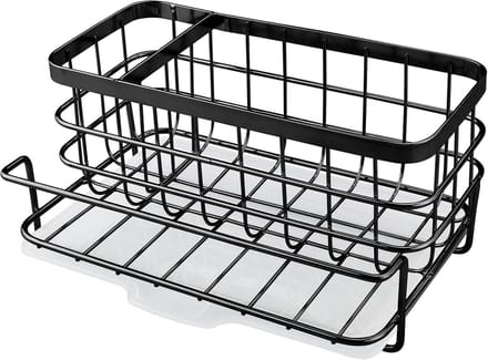 Keukenorganizer voor Gootsteen - Roestvrij Staal, Sponshouder en Accessoires Set