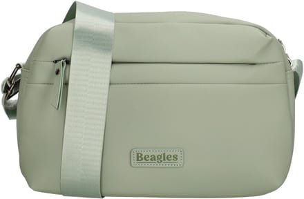 Beagles Nara Schoudertas Dames - Crossbodytas met verstelbare schouderband - Tas van Nylon en Polyester met ritssluiting - Mint
