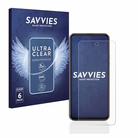 Savvies - Screenprotector voor HTC U23 Pro - Folie Beschermfolie transparant 6 Stuks