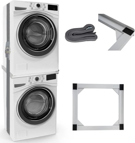 CLP Opbouwmeubel voor wasmachines - Ombouw - Verhoger - Rek - Aansluitframe -, Inhoud:Aansluitframe