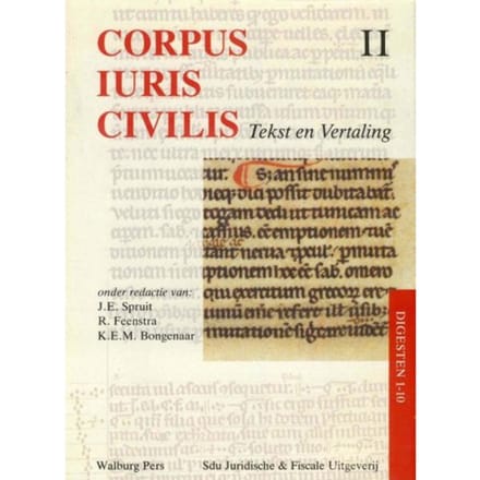 Corpus Iuris Civilis / Ii Digesten 1-10
