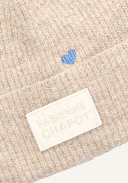 Fabienne Chapot Lidia Beanie Mutsen Dames - Beige - Maat ONESIZE
