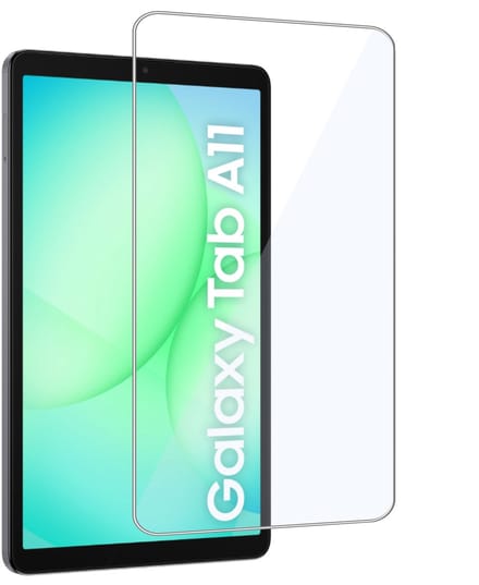 ChiGuard Screenprotector Geschikt voor Samsung Galaxy Tab A11 Plus / A11+ Screenprotector - Beschermglas - Curved - GuardCover