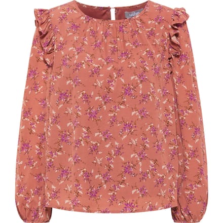 usha Blouse Dames Roze Veelkleurig