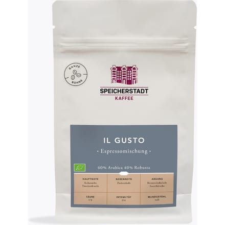 Speicherstadt Il Gusto espressomelange bio 250g