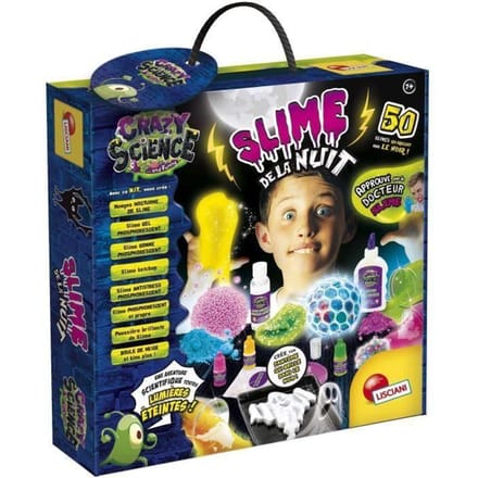 Slijm van de Nacht - Wetenschappelijke Kit - CRAZY SCIENCE - Fosforescent, Lichtgevende componenten