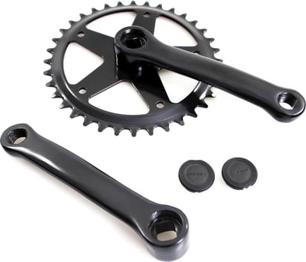 Kgs Crankstel 36t 127 Mm Zwart