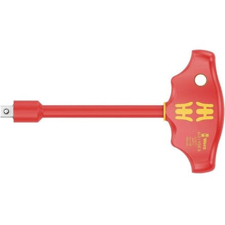 Wera 410 i VDE B Vierkante schroevendraaier VDE Sleutelbreedte (inch): 3/8 inch