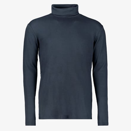 Mountain Peak heren thermoshirt met rollneck blauw - Maat M