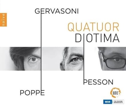 Quatuor Diotima - Stefano Gervasoni, Gérard Pesson, Enno Poppe (3 CD)