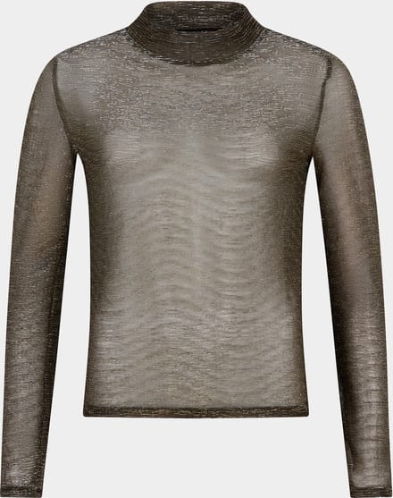 Ydence top Finley silver gold - maat XS