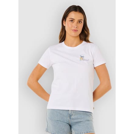 Rip Curl Tide Line Standard TEE - Optical White