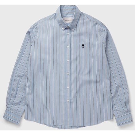 CONTRASTED AMI DE COEUR BUTTON DOWN COLLAR CLASSIC FIT SHIRT