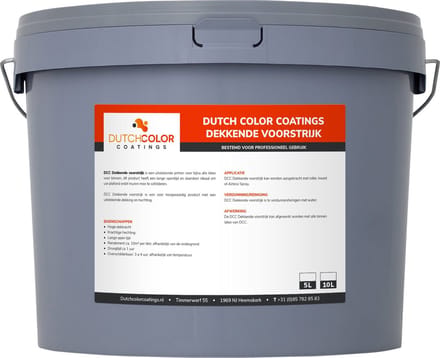 DCC Dekkende Voorstrijk - 5L - Wit
