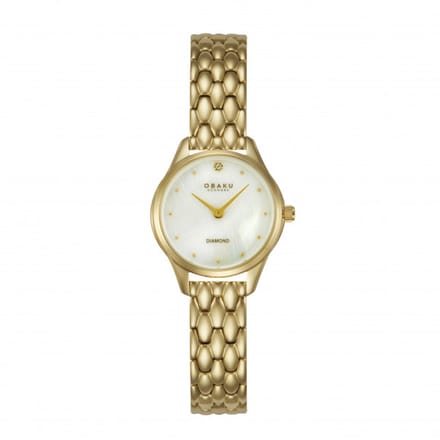 Obaku Horloge V297SXGWSG Smykke Petite Cider