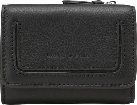Marc O'Polo Portemonnee Combi Wallet Black Zwart
