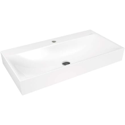 Kaldewei SILENIO wall-mounted washbasin 3045 with 1 tap hole, without overflow 90 cm 904406303001
