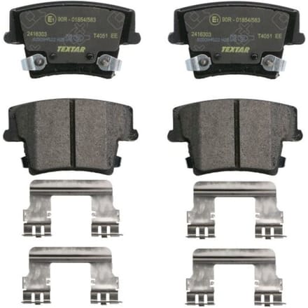 Remblokset TEXTAR 2416303, achter