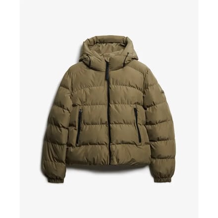 Superdry - Sportieve Capuchon Pufferjas - Dames - Gewatteerde jassen