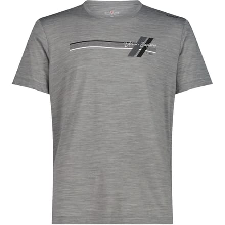 Rondehals T-shirt van merinowol CMP
