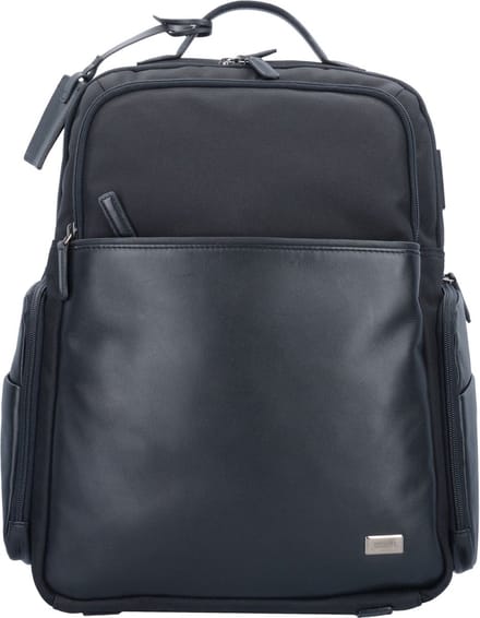 BRIC'S Rugzak met laptopvak Monza Business Backpack Black / Black Zwart