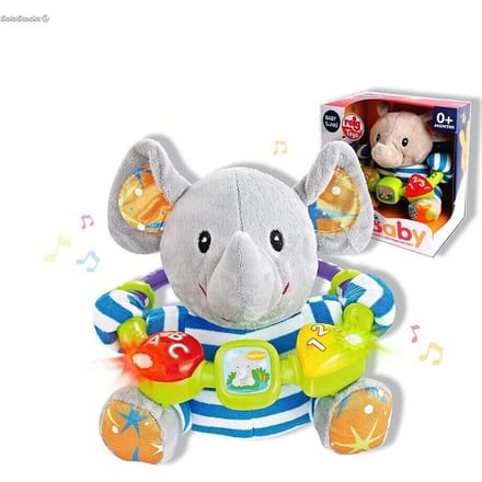 Pluche met Geluid - Olifant