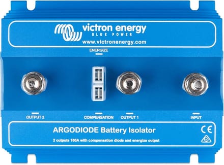 Accu Isolator - Batterij Scheider - Meerdere Accu's - 160 Ampère Capaciteit - 6x15x12 cm